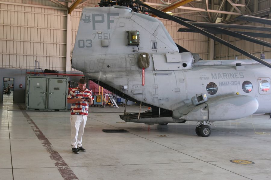 Flight line ceremonies