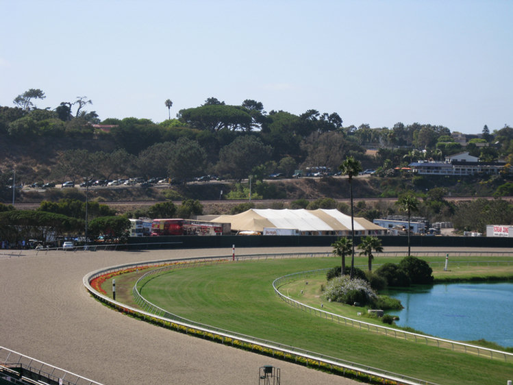 Del Mar Adventure 2008, at the races