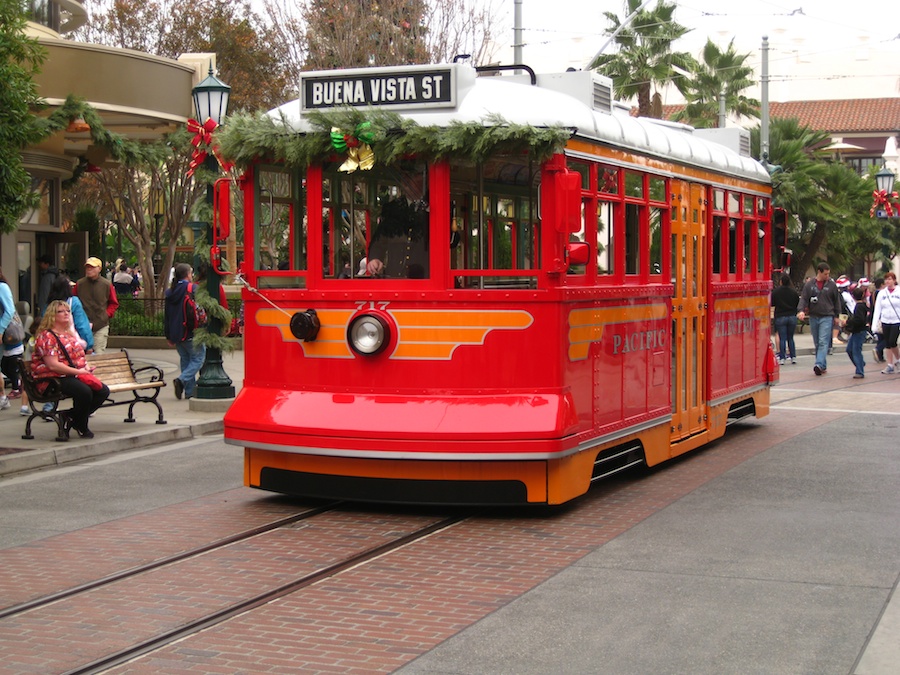 We visit California Adventure to celebrate Robin's birthday December 2012