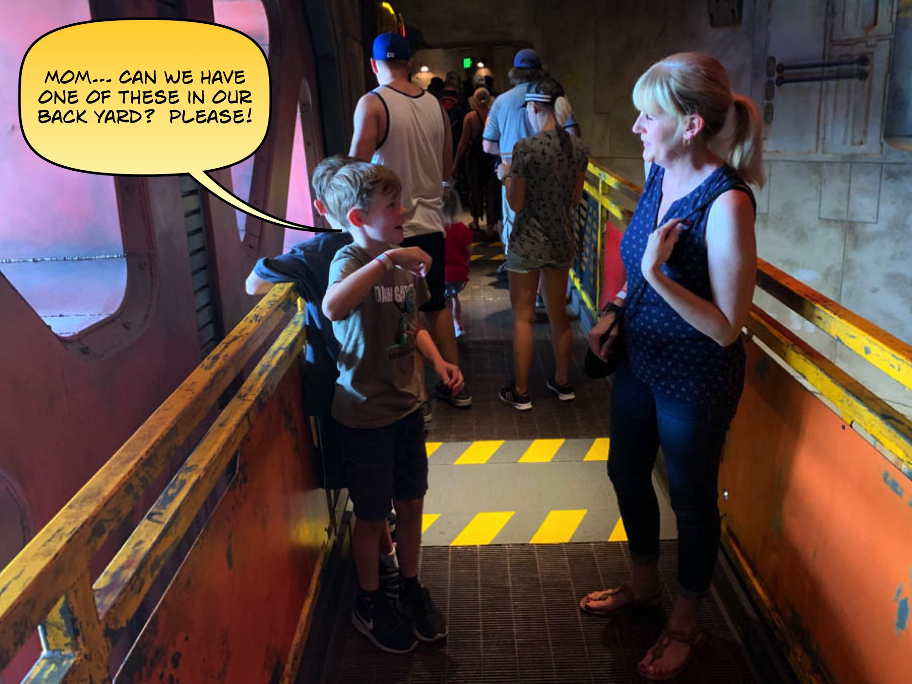 The Liles go see Star Wards Land at Disneyland June 2019