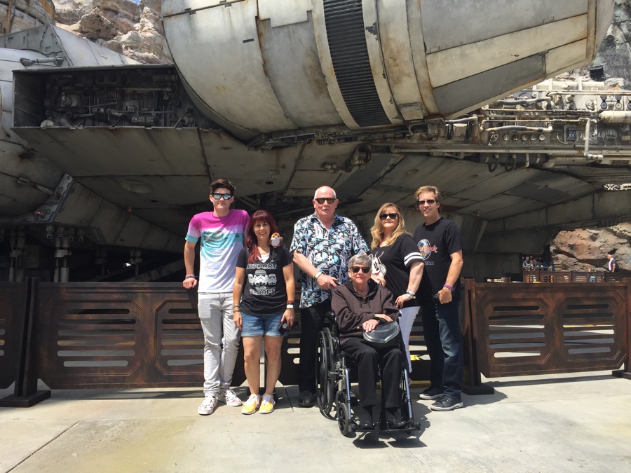 The Duda's and Liles' go the Galaxy's Edge June 15th 2019