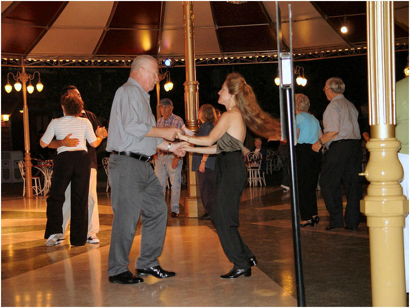 Dancing at Disneyland