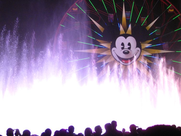 California Adventure World Of Color