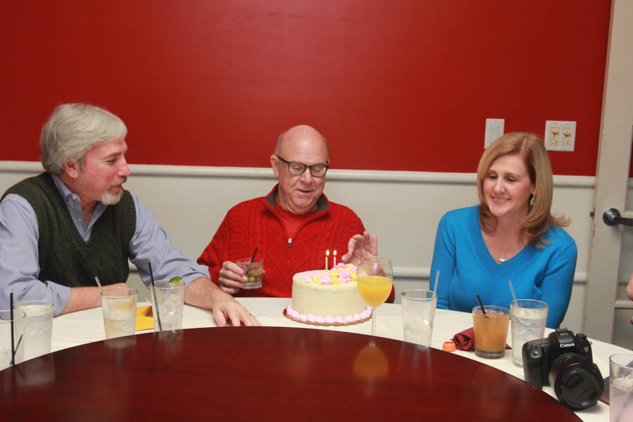 Celebrating Amy and Franklyn's birthday at Panda Palace