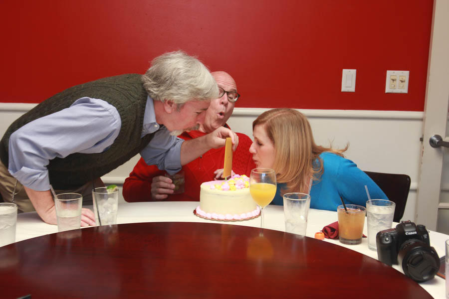 Celebrating Amy and Franklyn's birthday at Panda Palace