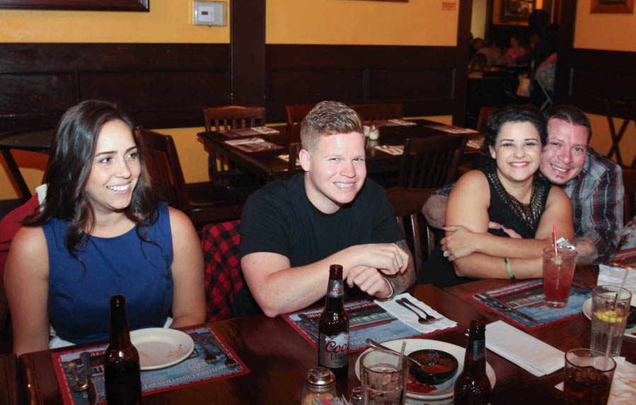 Post rehearsal dinner at The Old Spaghetti Factory