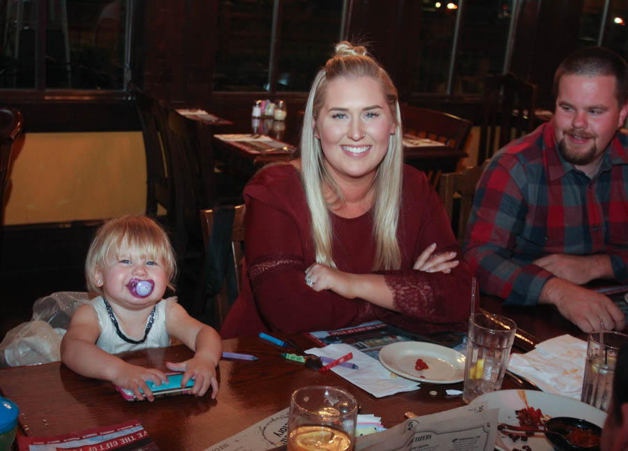 Post rehearsal dinner at The Old Spaghetti Factory