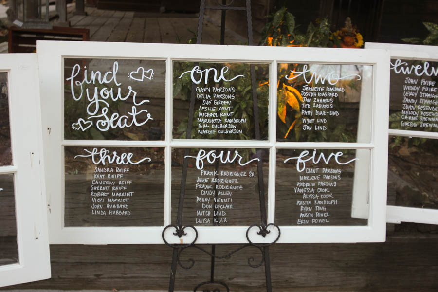 Final preparations and arrival of the guests for the Parsons/Lind wedding