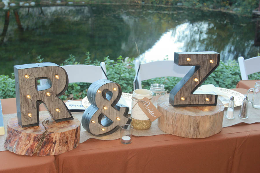 Final preparations and arrival of the guests for the Parsons/Lind wedding