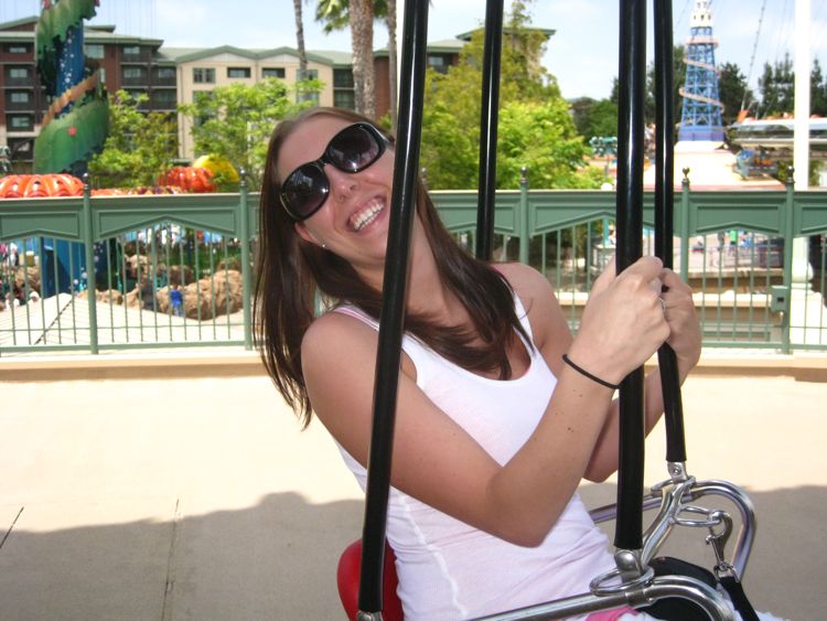 Sarah and Jon at Disneyland 2010