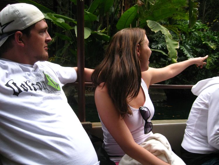 Sarah and Jon at Disneyland 2010