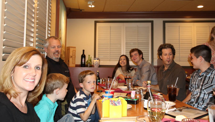 March 5th 2015 Family Dinner at Lascari's Italian Restaurant