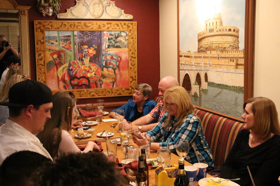 March 5th 2015 Family Dinner at Lascari's Italian Restaurant