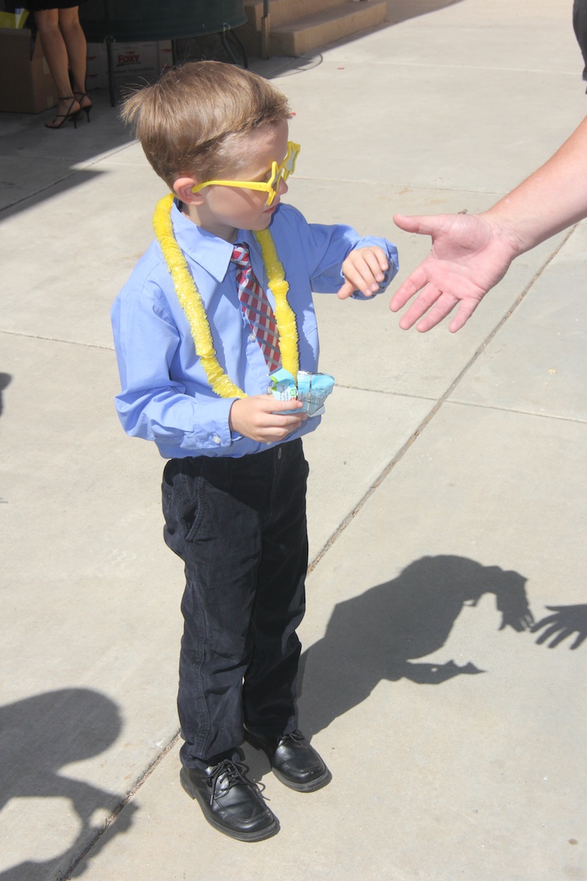 Charlie graduates kindergarden 2014