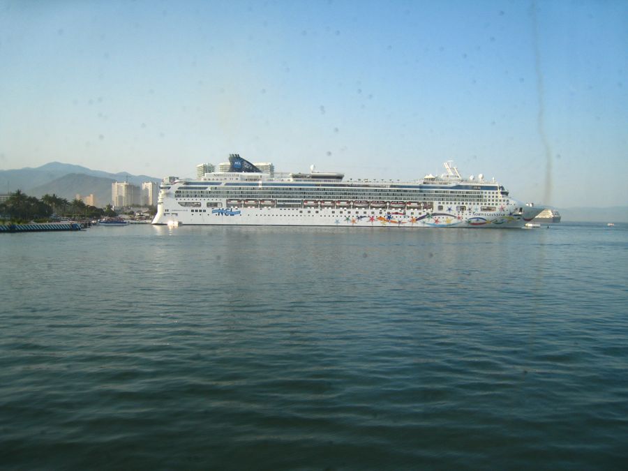 Mary goes through the Panama Canal