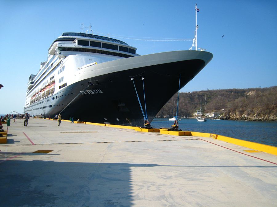 Mary goes through the Panama Canal