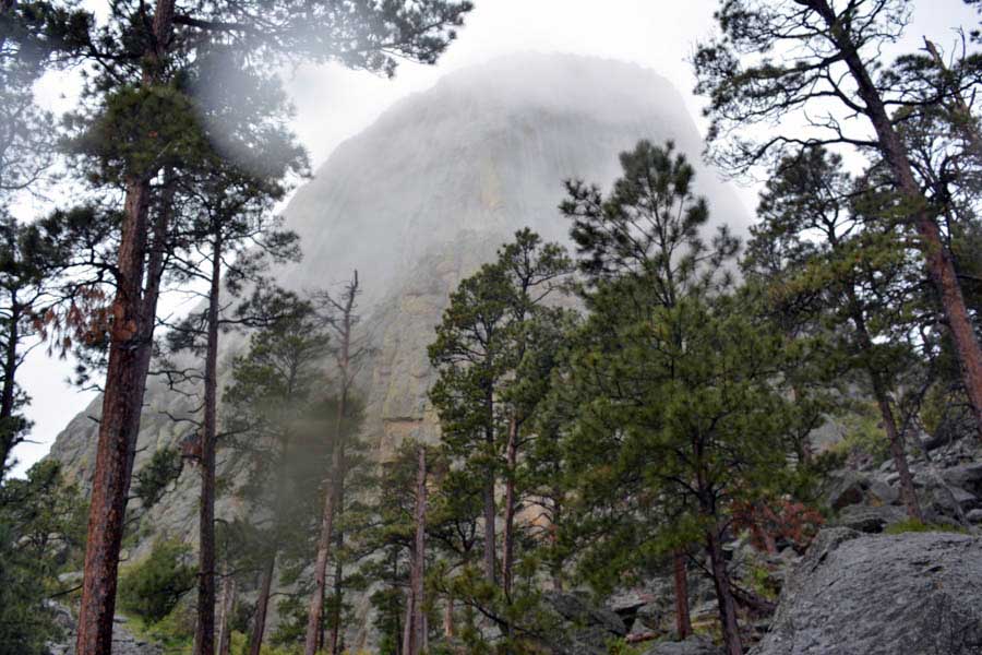 Kathy goes to the Devils Tower May 2015