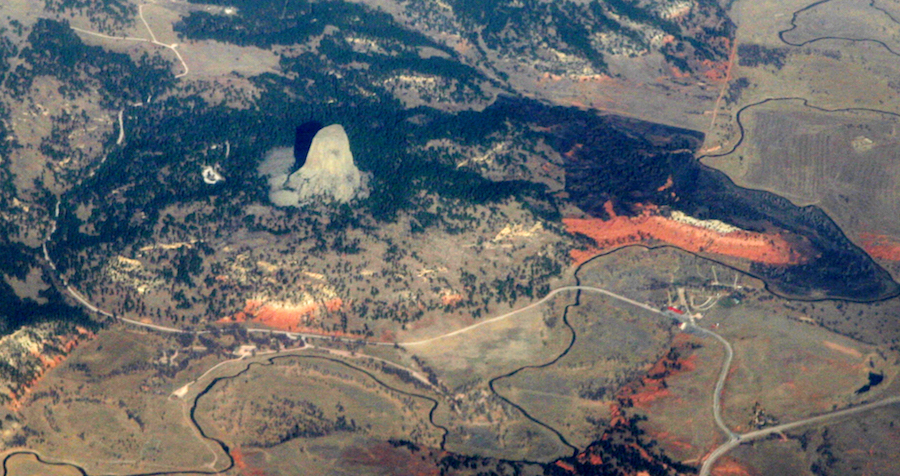 Kathy goes to the Devils Tower May 2015