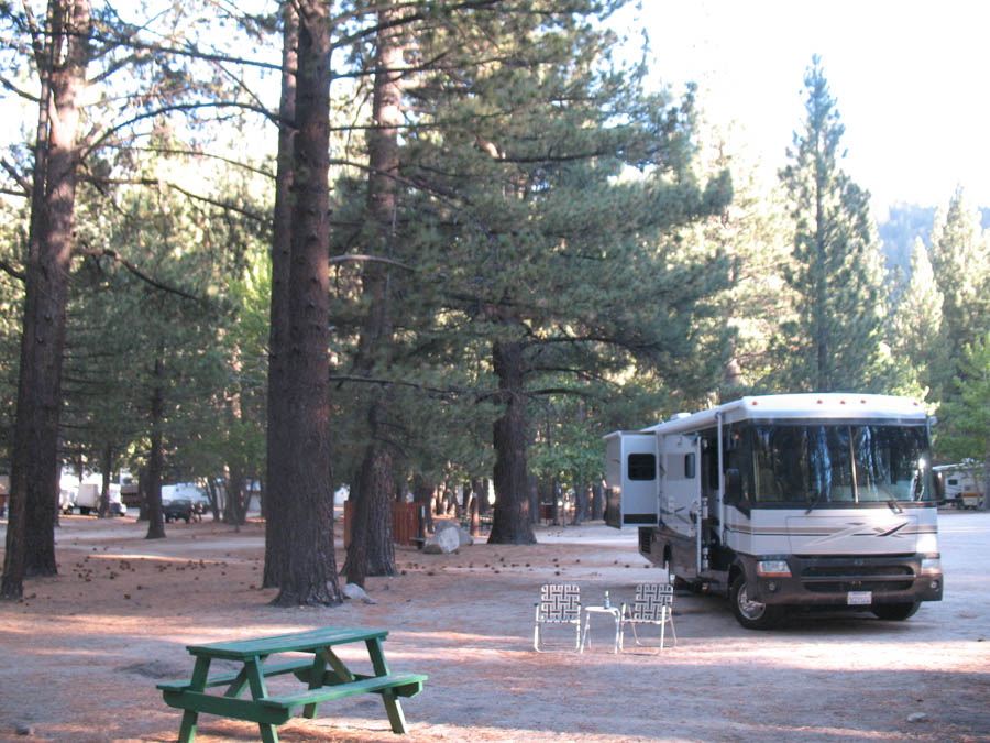 Bob and Sandy travel the high sierras