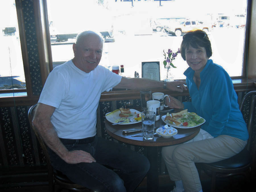 Bob and Sandy travel the high sierras