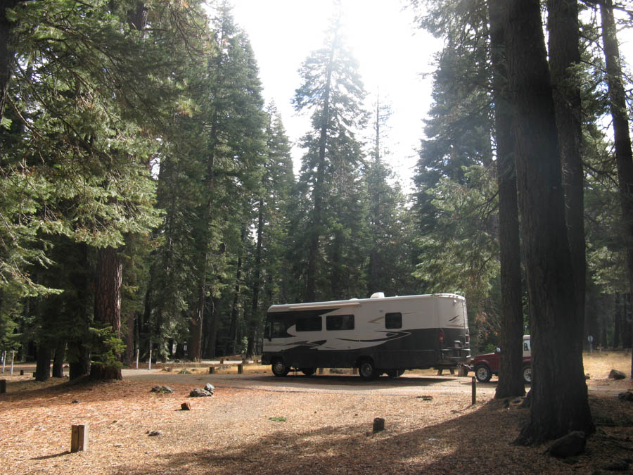 Enjoying our Northern California motorhome trip