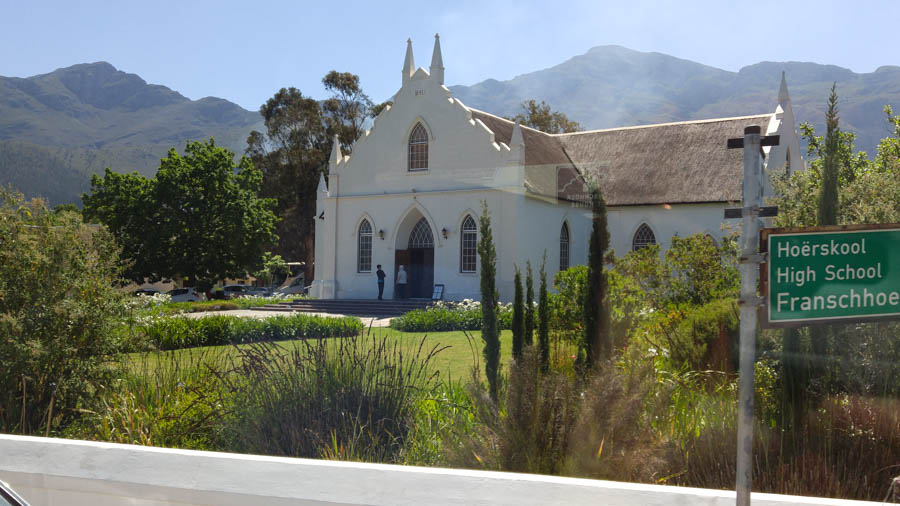 Visiting Wineland outside of Cape Town 2016