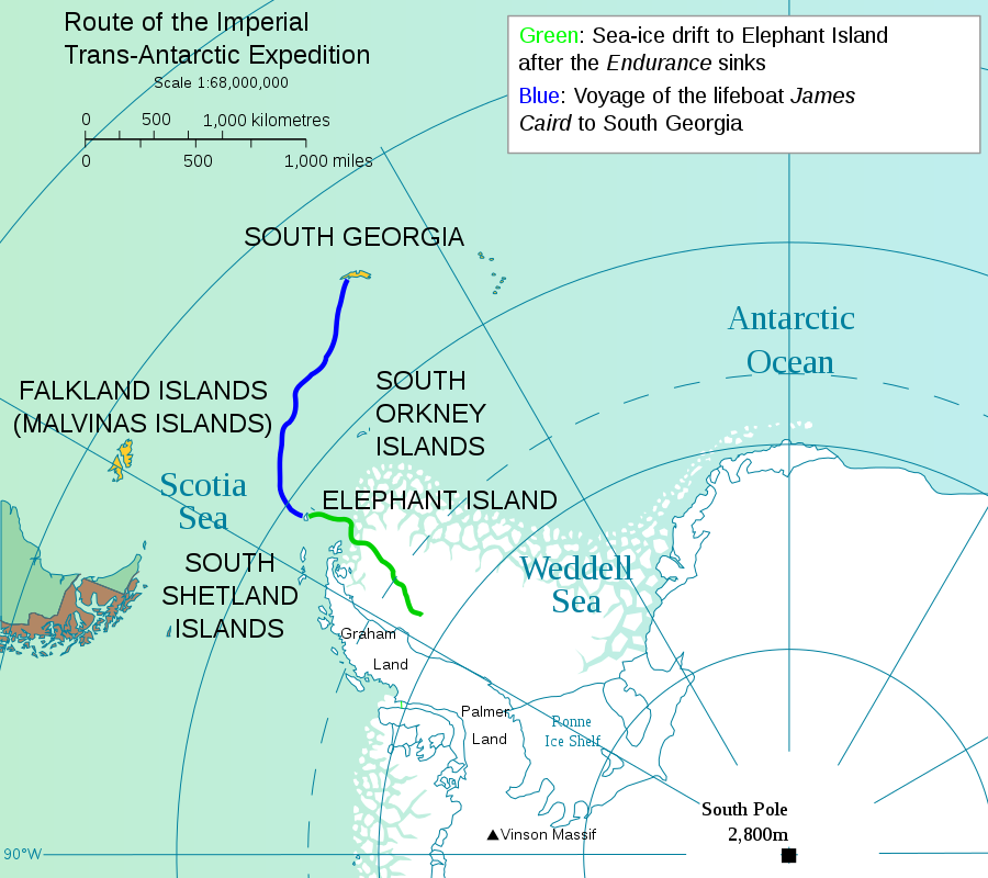 Visiting Elephant Island 12/9/2016