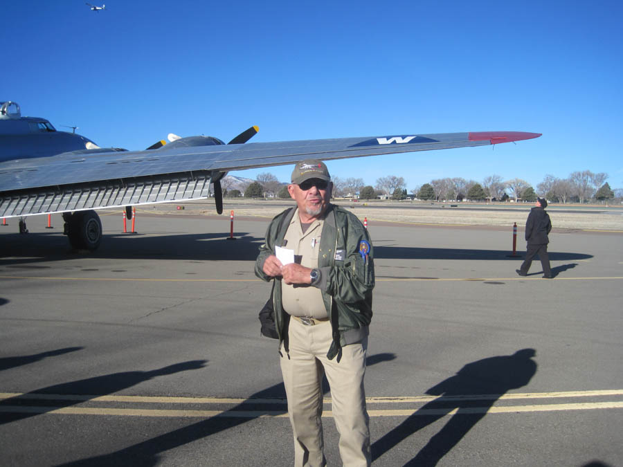 Hans and John go flying in a B-17 flight 2/4/2017