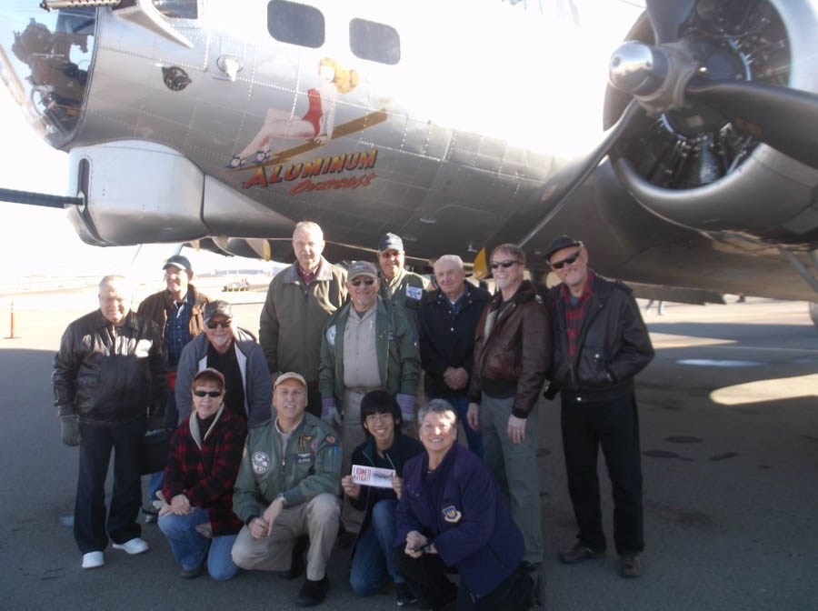 Hans and John go flying in a B-17 flight 2/4/2017