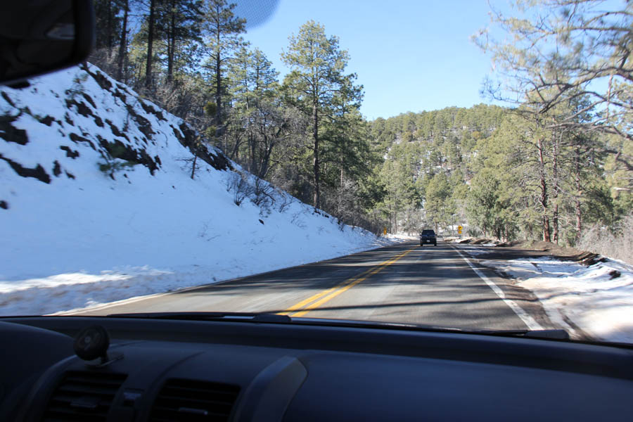 Presscott thru Jerome to Sedona Arizona  2/5/2017