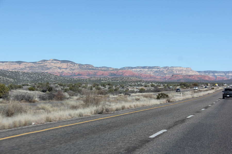 Presscott thru Jerome to Sedona Arizona  2/5/2017