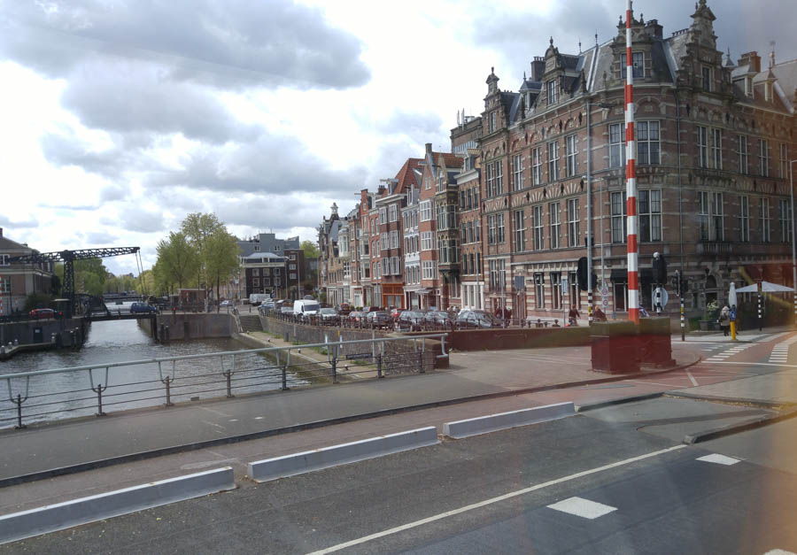 Last visit to Amsterdam, joining the ship: 