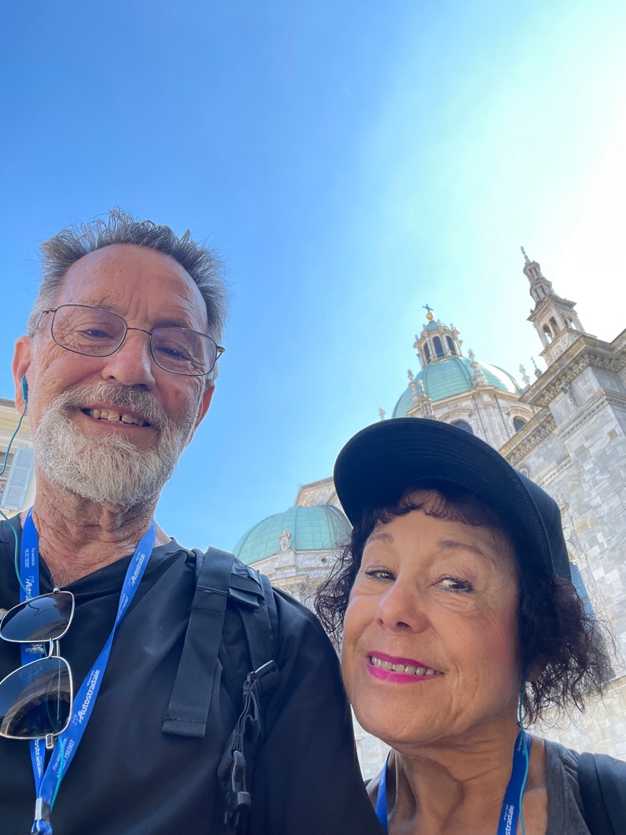 Bob & Donna in Como and Bellagio Italy