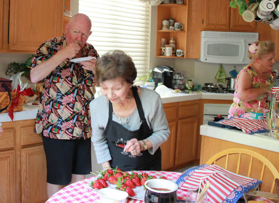 June 18th BBQ at Fred and Mary;s