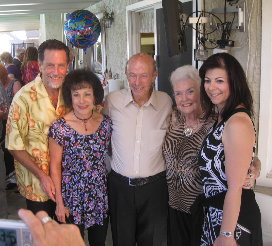 Al Calo's 84th birthday at the Mongells home August 2014