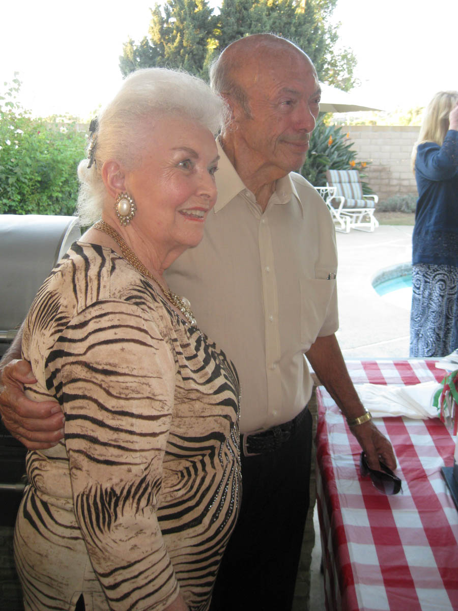 Al Calo's 84th birthday at the Mongells home August 2014