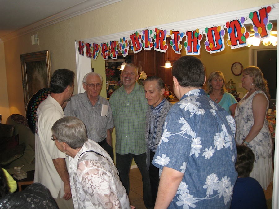 Bob Fiedler's 80th Surprise Birthday Party April 2014