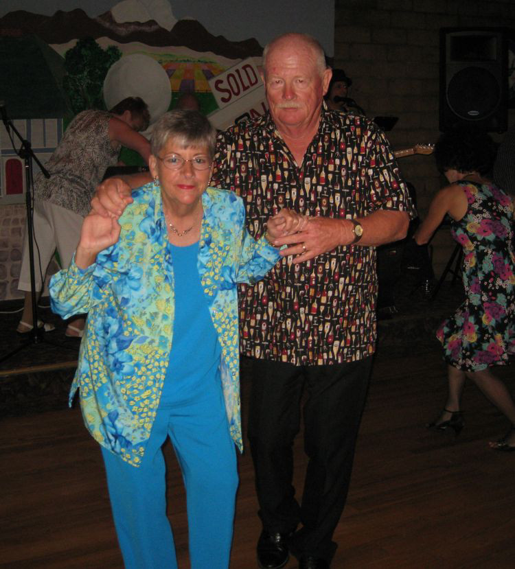 Dancing at Garden Grove 6/19/2010