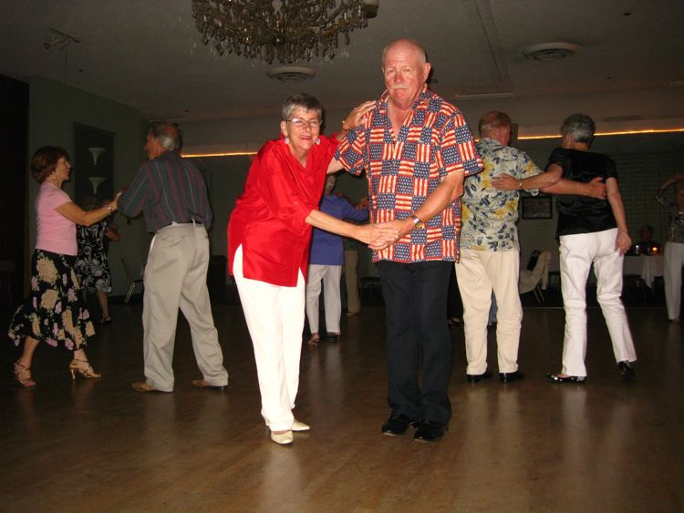 Dancing at the Elks