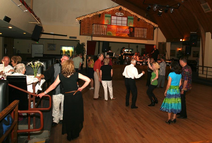 Dancing at the Alpine Village