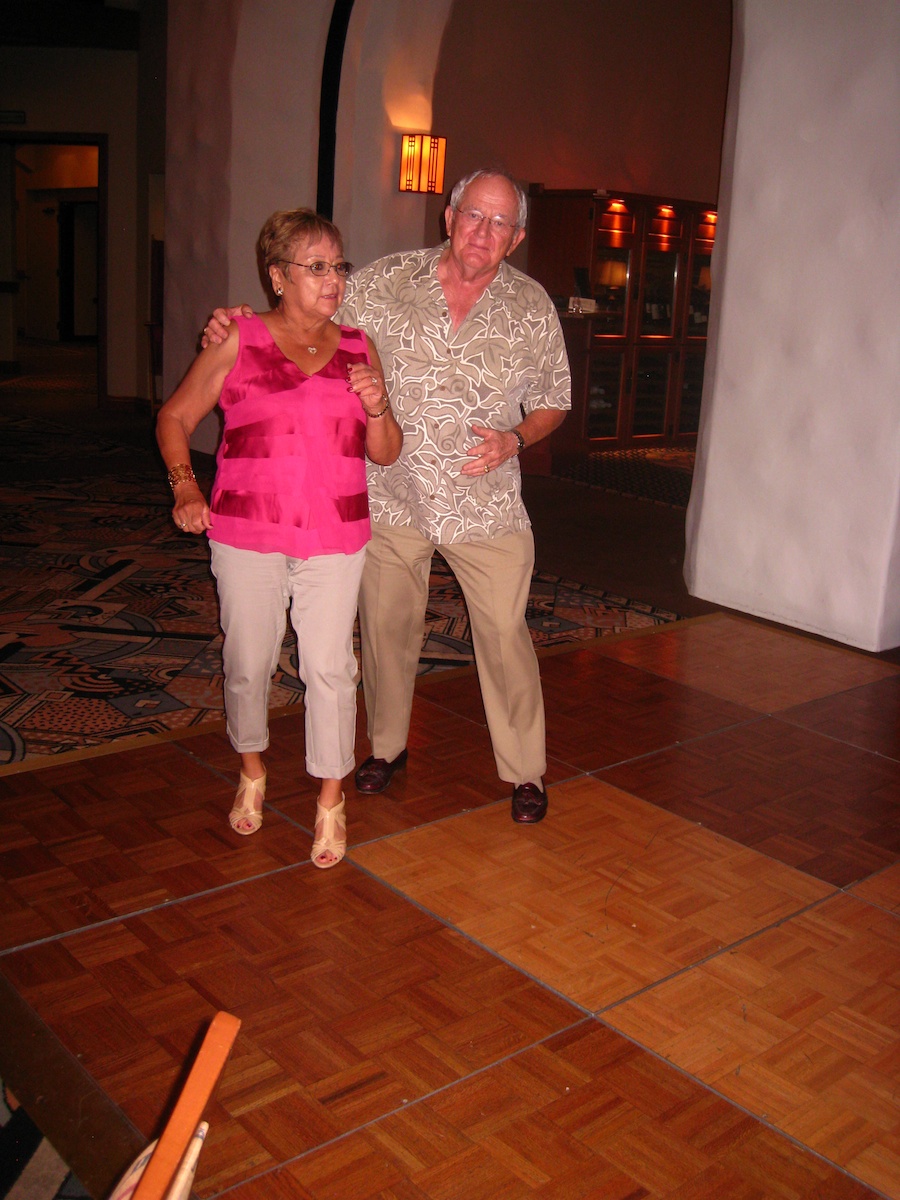 Sunday dancing with friends
