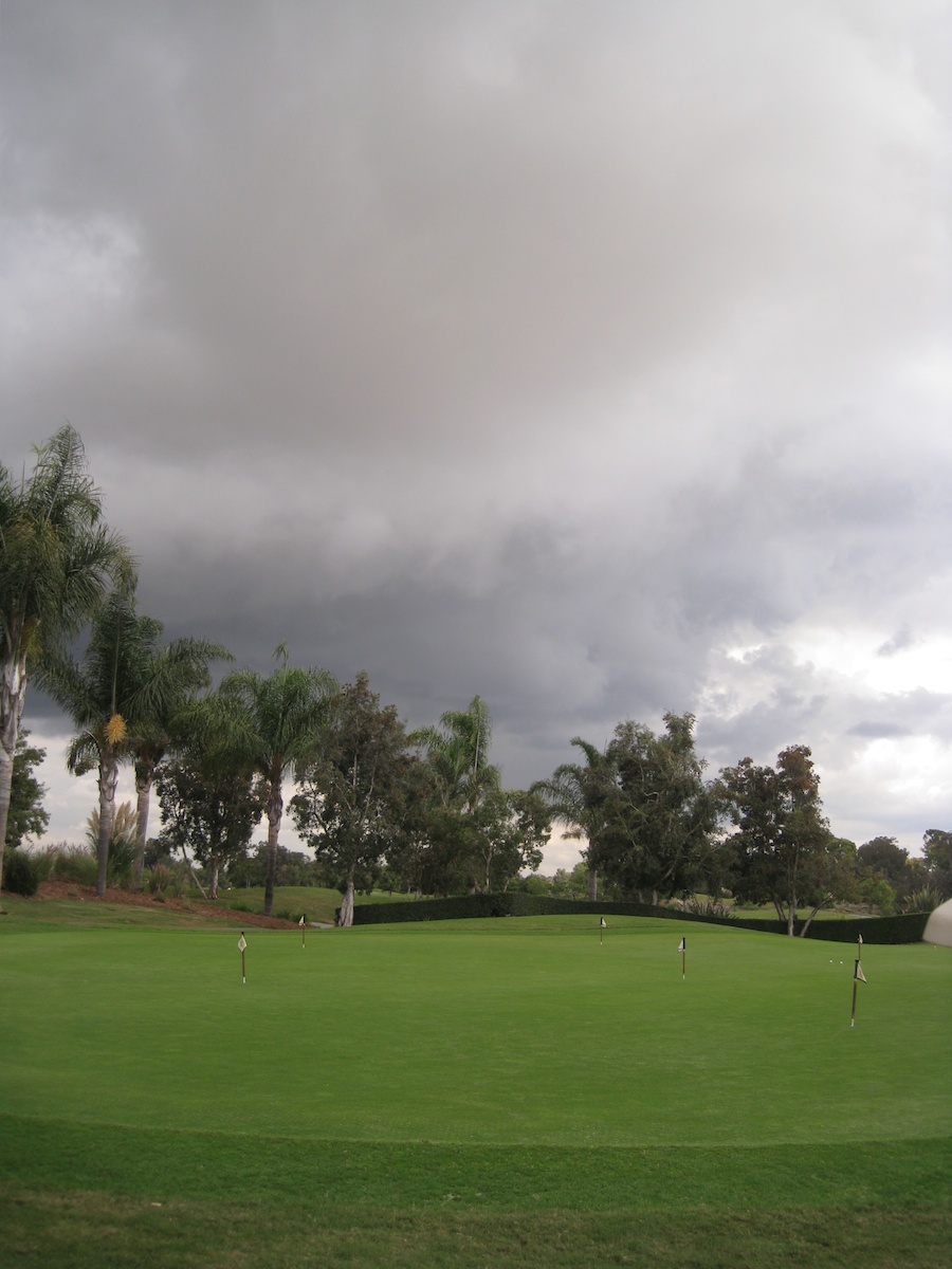Golf with Herbie and James