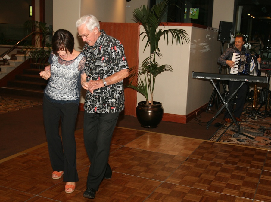Dancing at Old Ranch Country Club 10/14/2012