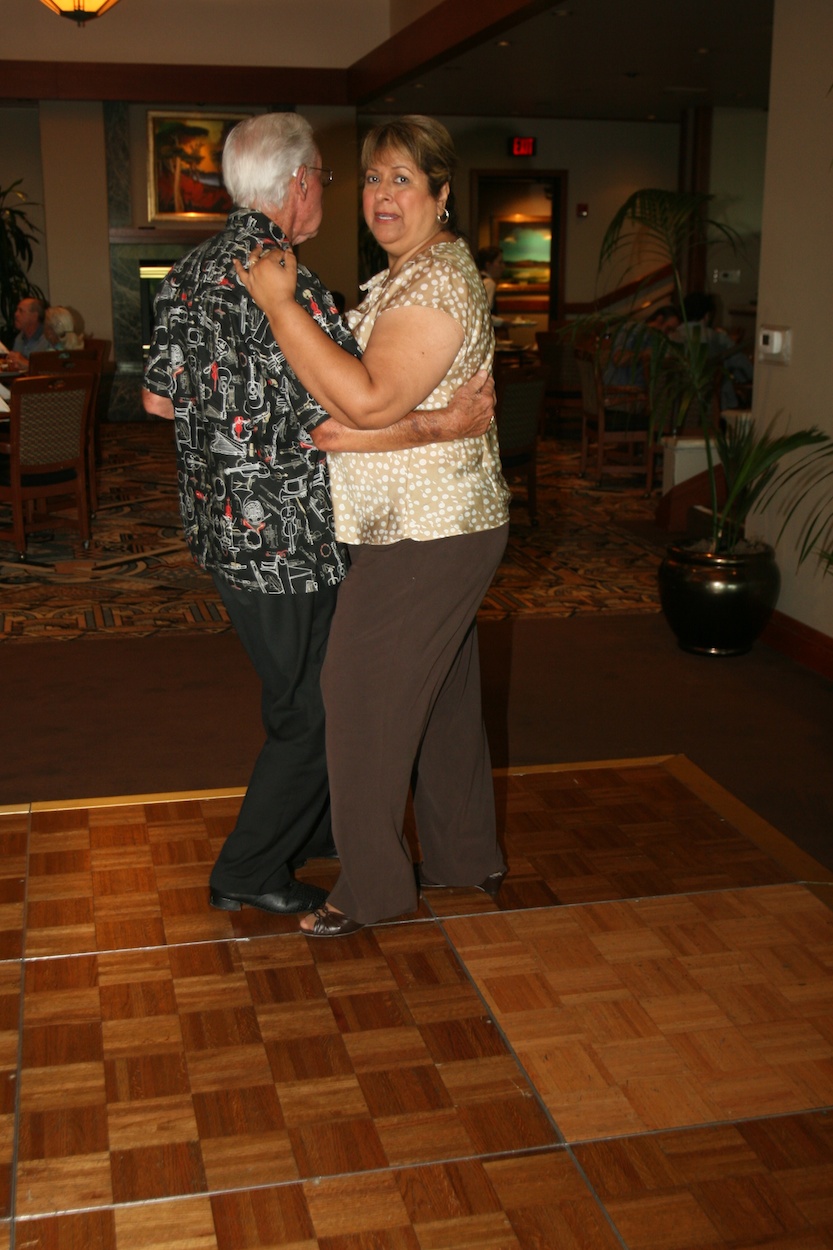 Dancing at Old Ranch Country Club 10/14/2012
