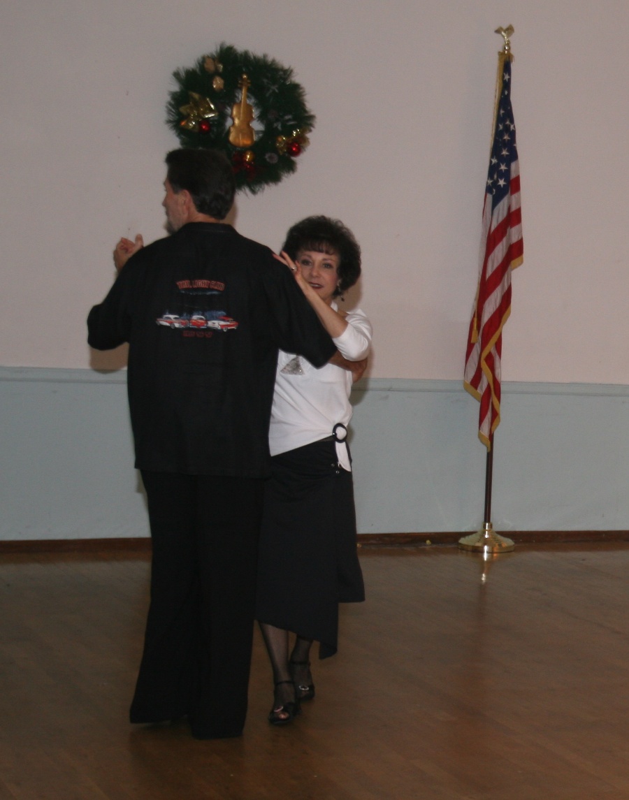 Dancing at the Elks in Santa Ana 12/7/2012