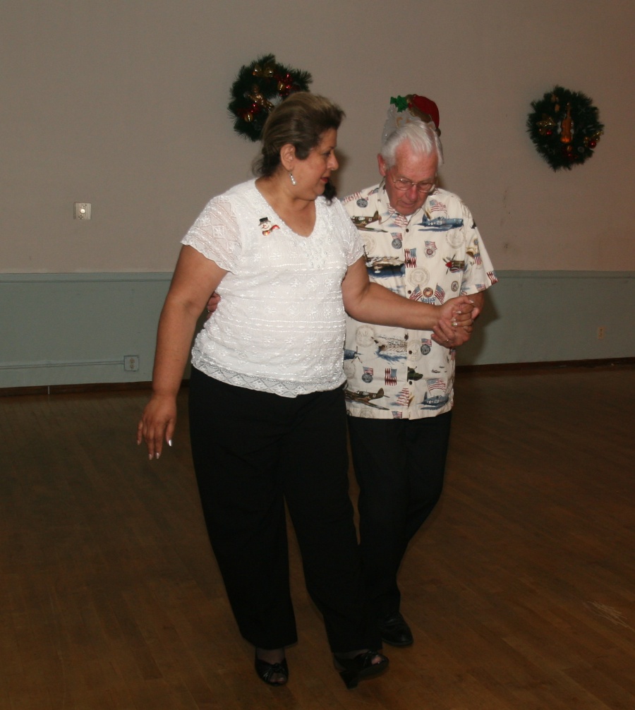 Dancing at the Elks in Santa Ana 12/7/2012