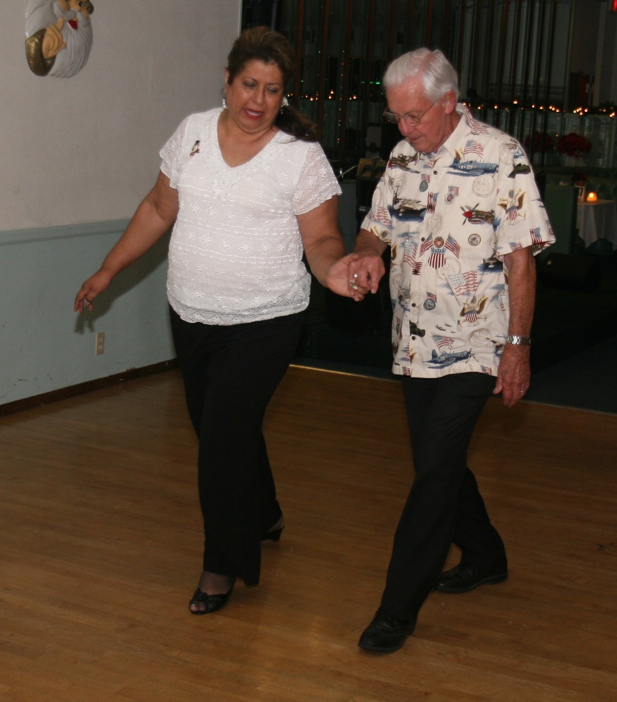 Dancing at the Elks in Santa Ana 12/7/2012