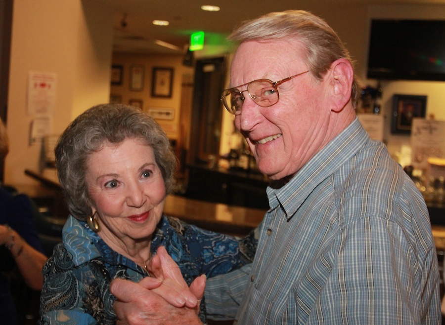 Dancing at the Fullerton Elks Ledge 1/26/2013