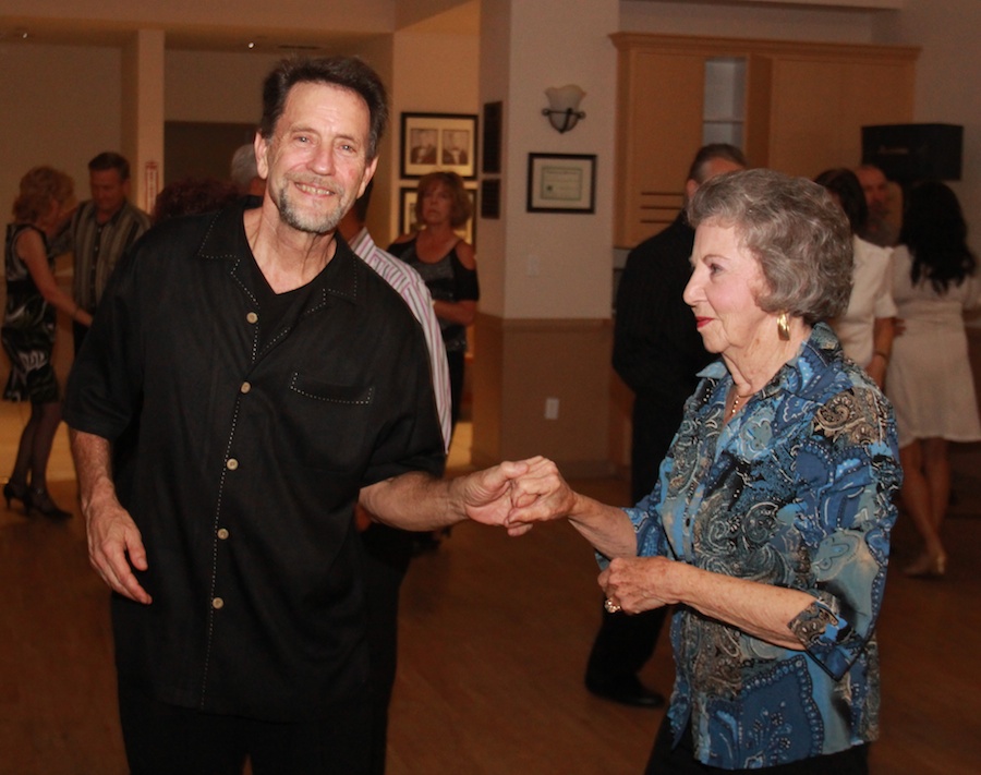 Dancing at the Fullerton Elks Ledge 1/26/2013
