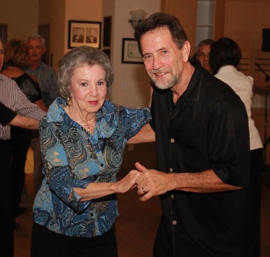 Dancing at the Fullerton Elks Ledge 1/26/2013